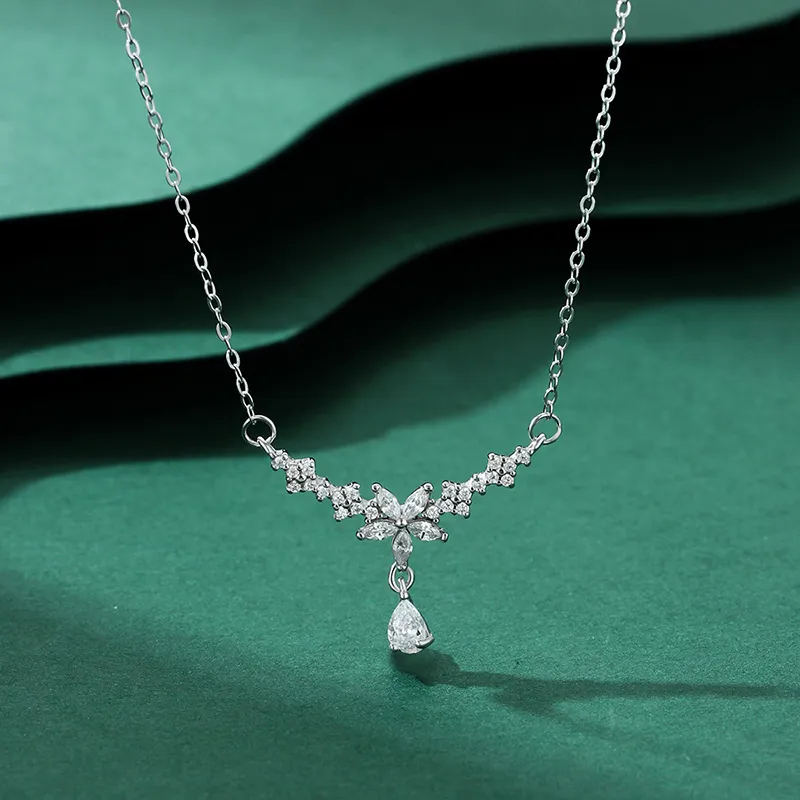 Good Quality S999 Fine Silver Necklaces Women's-3