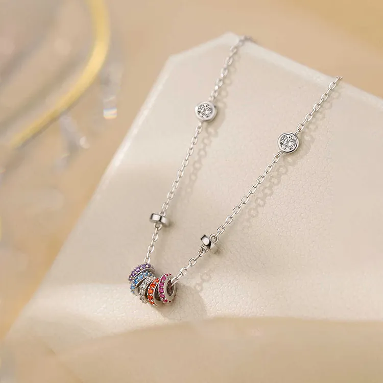 Good Quality S925 Silver Necklaces Women's-3
