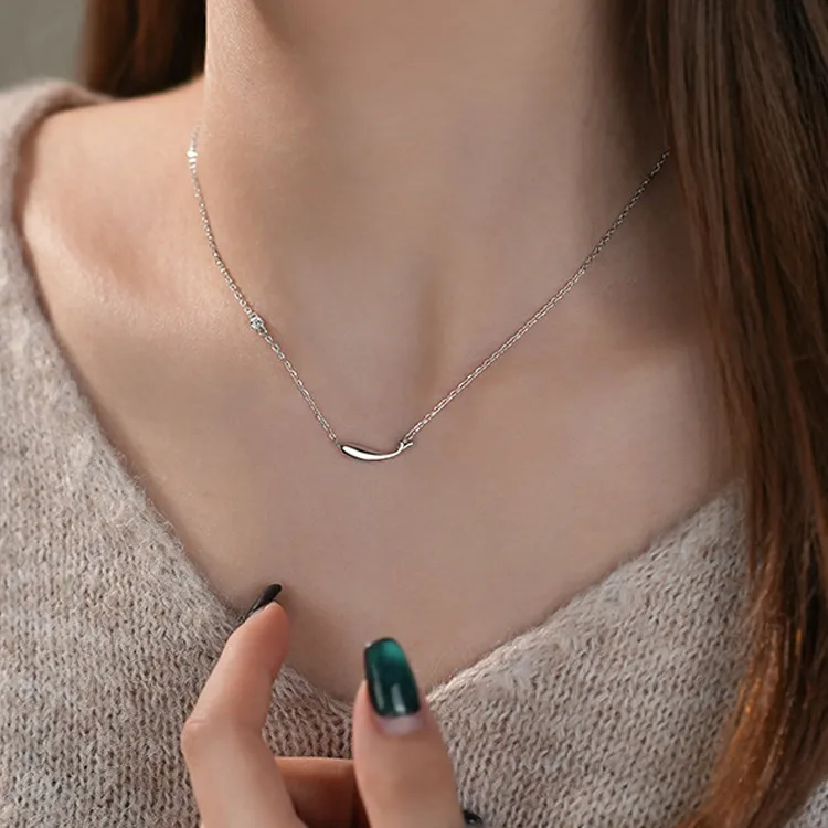 Good Quality S999 Fine Silver Necklaces Women's-3