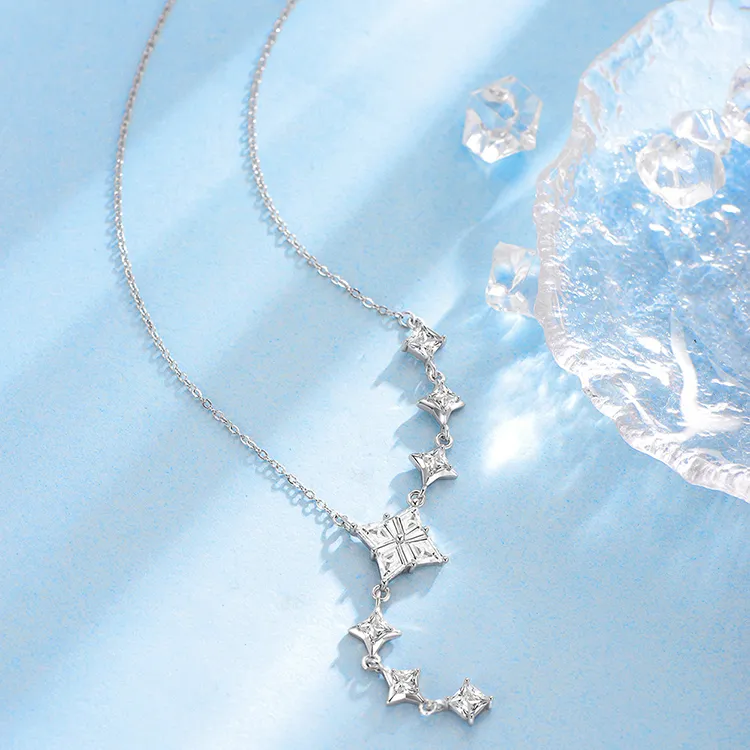 Good Quality S925 Silver Necklaces Women's-1