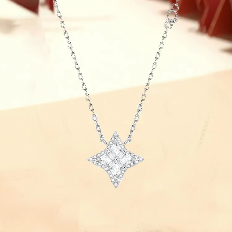 Good Quality S925 Silver Necklaces Women's-1