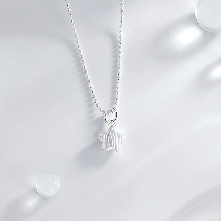 Good Quality S925 Silver Necklaces Women's-3
