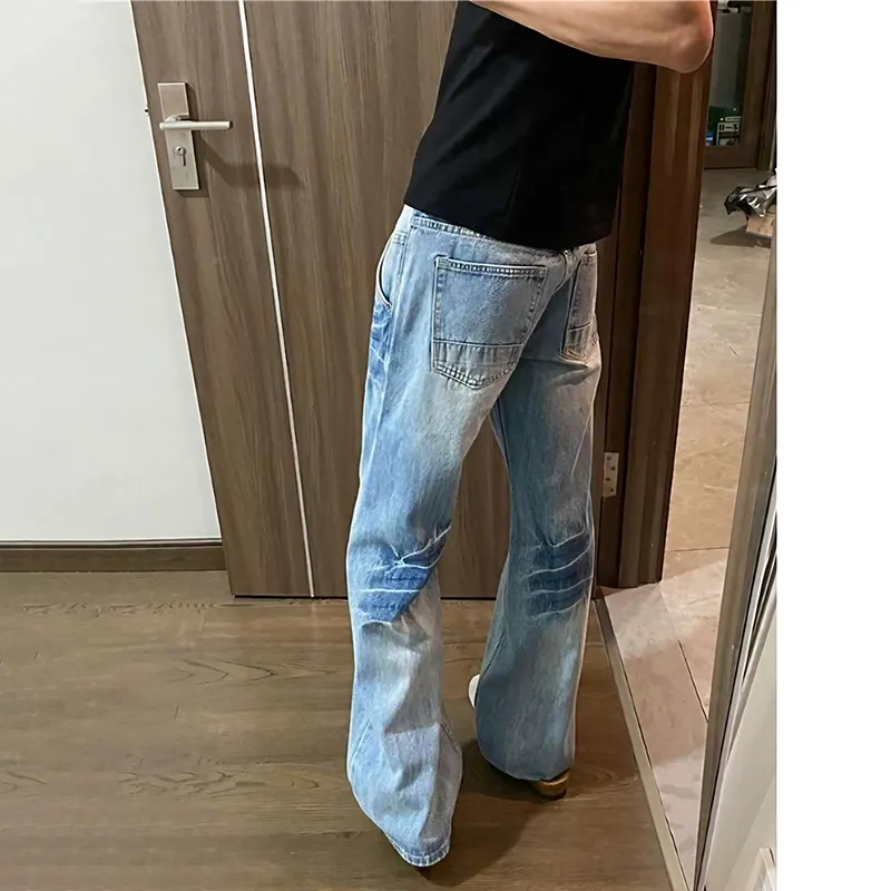 WELTER EXPERIMENT Jeans Unisex Blue Single Item-9