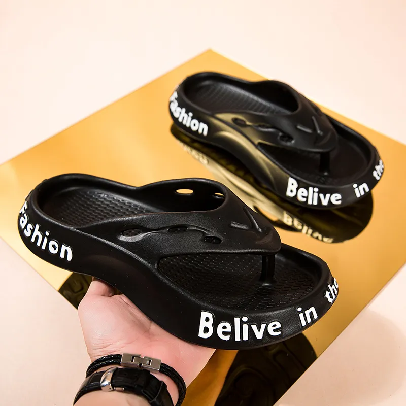 Meiretu Abrasion Resistant Slip Resistant Quick Dry Flip Flops Men's-3