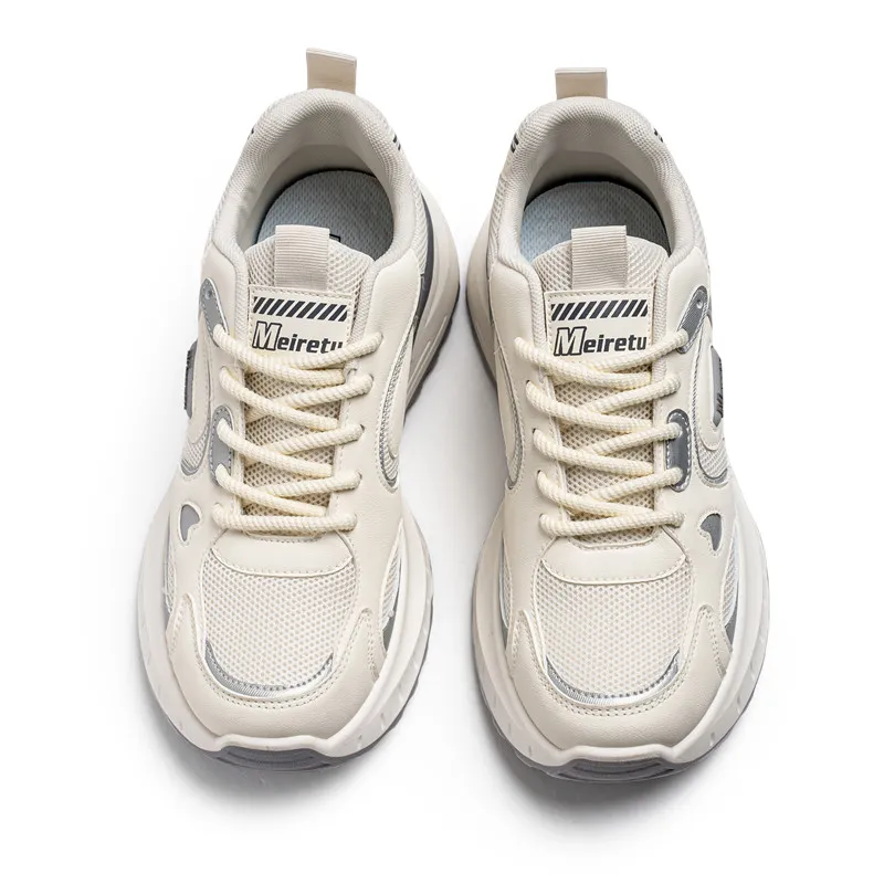 Meiretu Slip Resistant, Abrasion Resistant, Lightweight Low Top Casual Shoes Men's-3