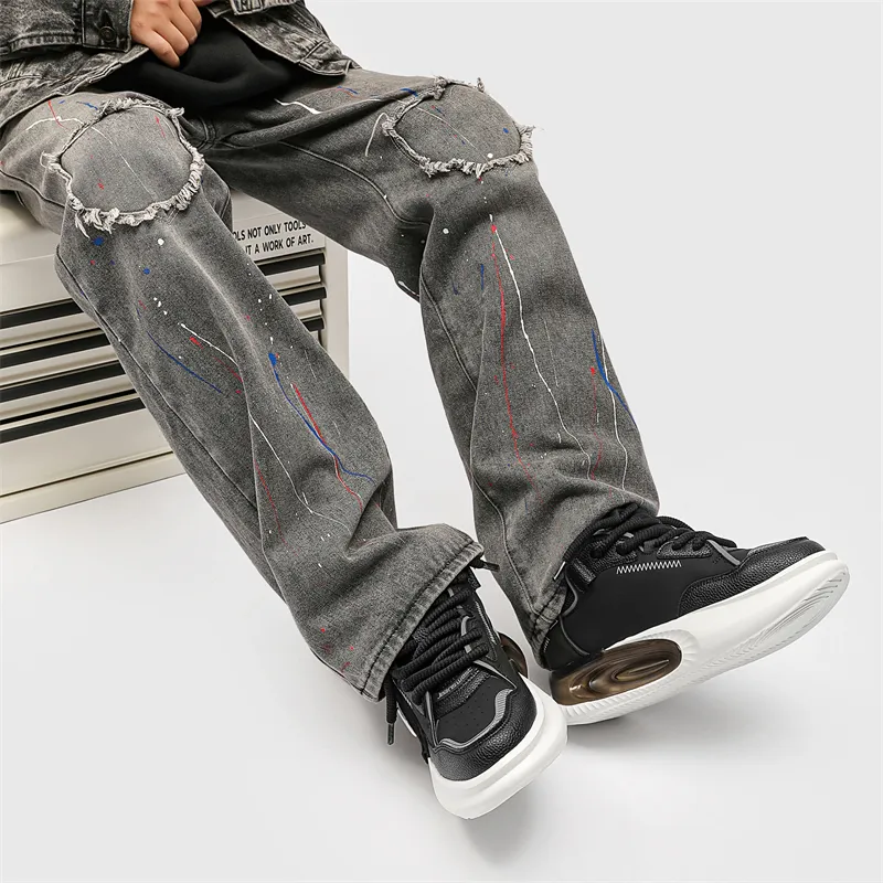 Meiretu Anti Slip And Wear Resistant Height Increasing Low Top Casual Shoes Men's-14