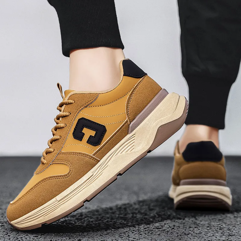Meiretu Slip Resistant, Abrasion Resistant, Lightweight Low Top Casual Shoes Men's-9