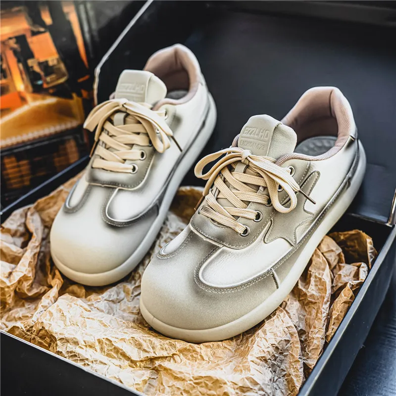 Meiretu Coverage Slip Resistant And Abrasion Resistant Low Top Skateboard Shoes Men's-14