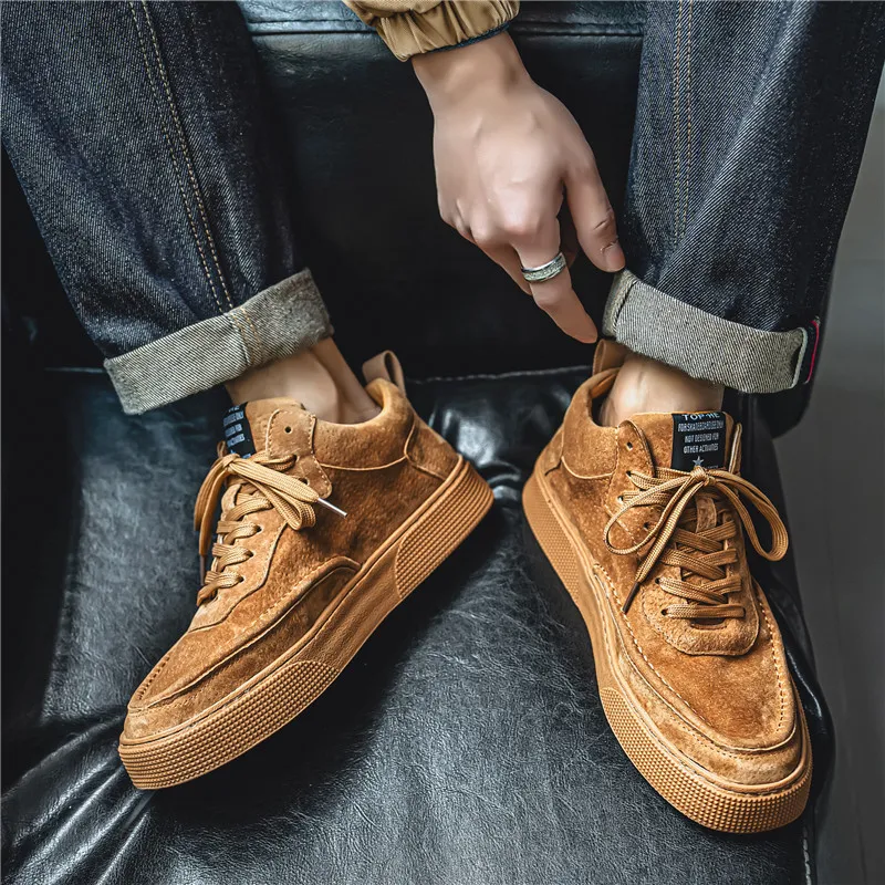 Meiretu Slip Resistant, Abrasion Resistant, And Balanced Low Top Skateboard Shoes Men's-12