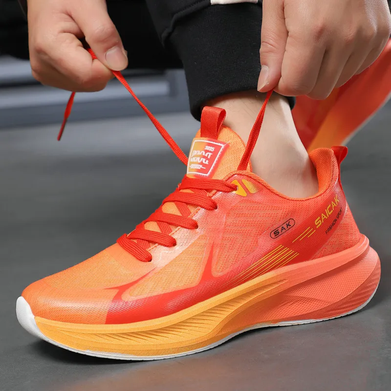 Meiretu Slip Resistant, Abrasion Resistant, Breathable Low Top Casual Running Shoes Men's-9