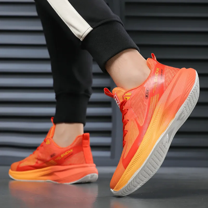 Meiretu Slip Resistant, Abrasion Resistant, Breathable Low Top Casual Running Shoes Men's-8