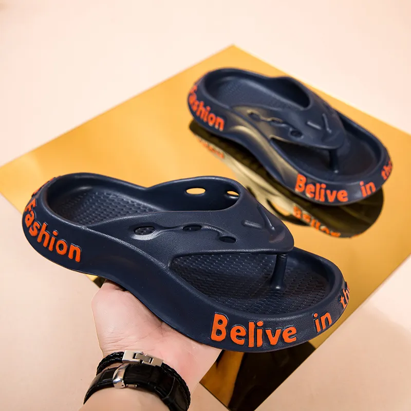 Meiretu Abrasion Resistant Slip Resistant Quick Dry Flip Flops Men's-5