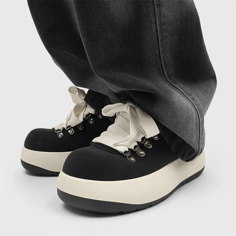 Meiretu Slip Resistant, Abrasion Resistant, And Balanced Low Top Skateboard Shoes Men's-8