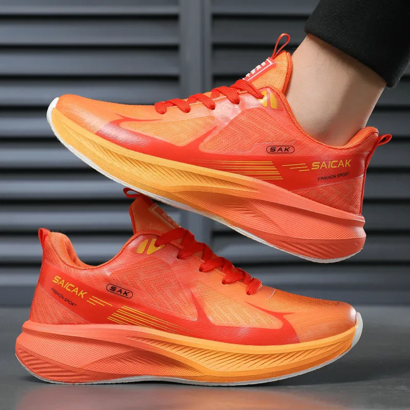 Meiretu Slip Resistant, Abrasion Resistant, Breathable Low Top Casual Running Shoes Men's-7