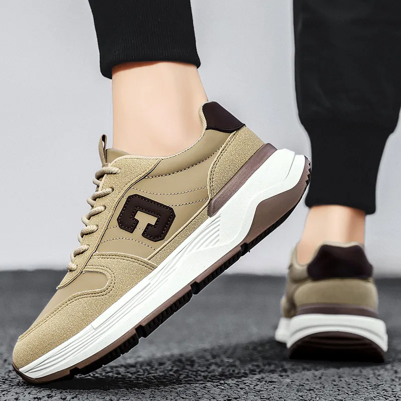 Meiretu Slip Resistant, Abrasion Resistant, Lightweight Low Top Casual Shoes Men's-15