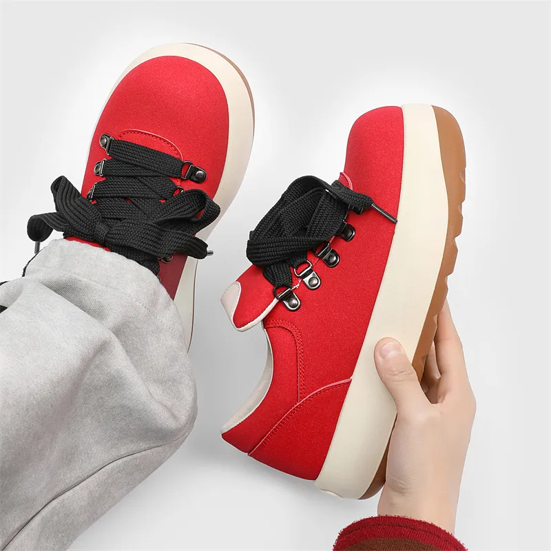 Meiretu Slip Resistant, Abrasion Resistant, And Balanced Low Top Skateboard Shoes Men's-2