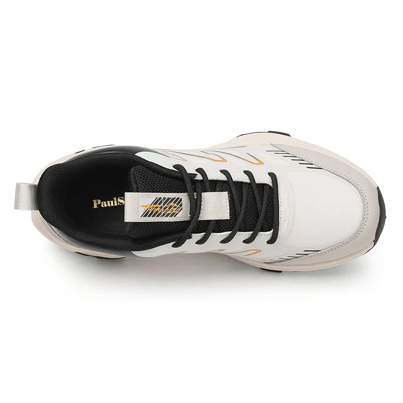 Meiretu Shock Absorbers With Slip Resistant And Abrasion Resistant Properties Low Top Casual Running Shoes Men's-22