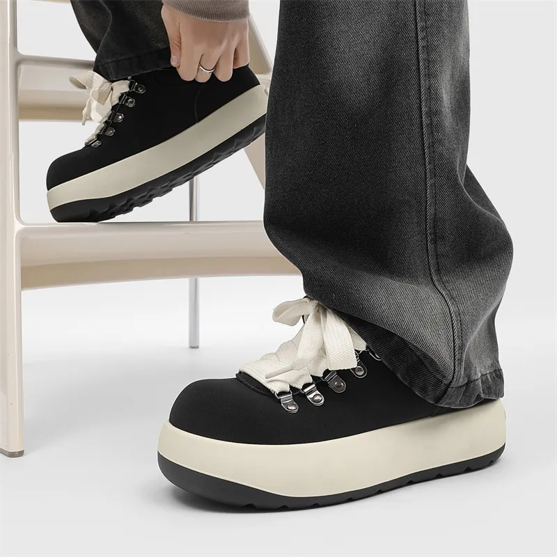 Meiretu Slip Resistant, Abrasion Resistant, And Balanced Low Top Skateboard Shoes Men's-12