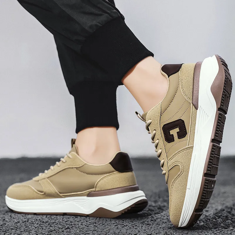 Meiretu Slip Resistant, Abrasion Resistant, Lightweight Low Top Casual Shoes Men's-14