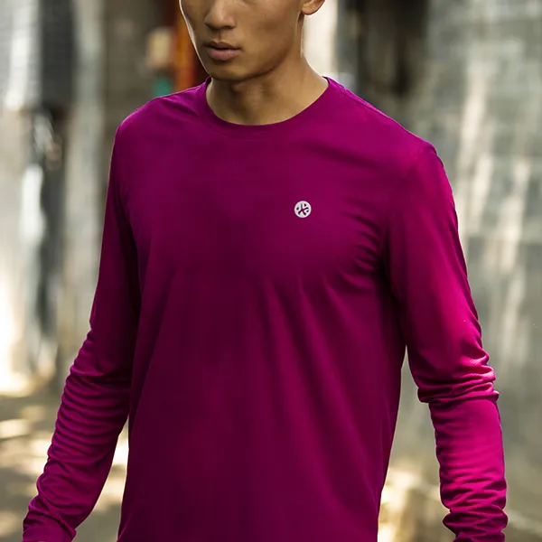 BMAI T Shirt Men's Berry Purple-4