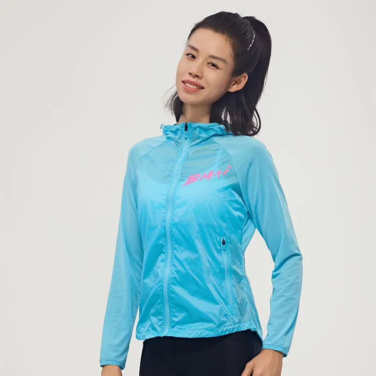 BMAI Trench Coat Women's Island Blue-3