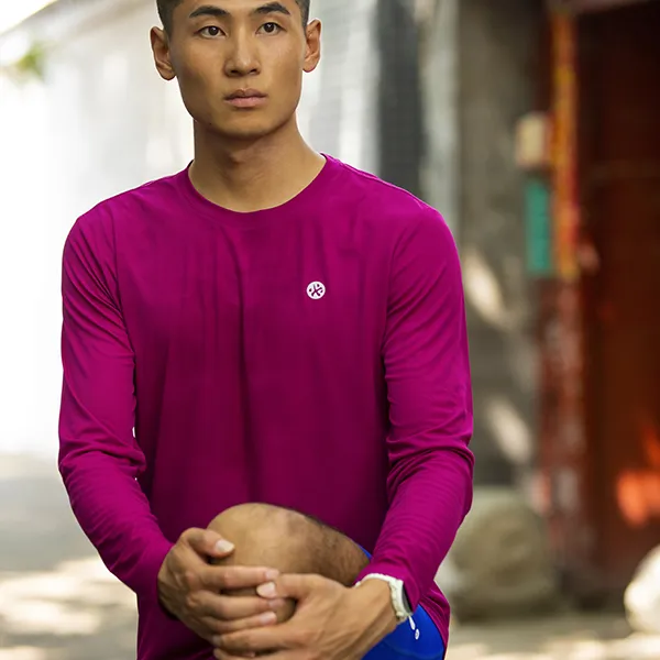 BMAI T Shirt Men's Berry Purple-3