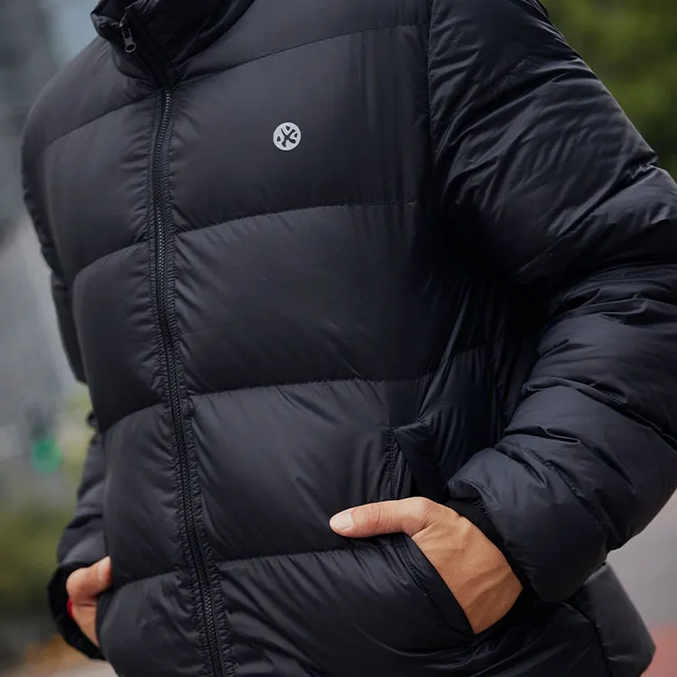 BMAI Winter Down Jacket Unisex Knight Black-4