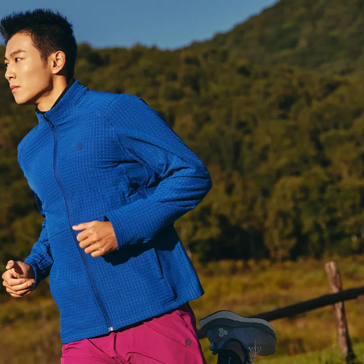 BMAI Jackets Coats Men's Blue Dragon's Eye-2