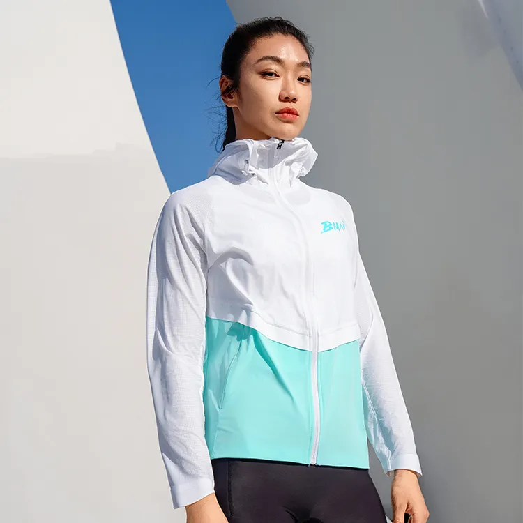 BMAI Breathable Quick Dry UV Protection Sun Protection Clothing Women's Storm White/Saint Quirin Blue-4