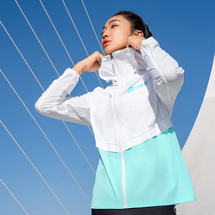 BMAI Breathable Quick Dry UV Protection Sun Protection Clothing Women's Storm White/Saint Quirin Blue-3