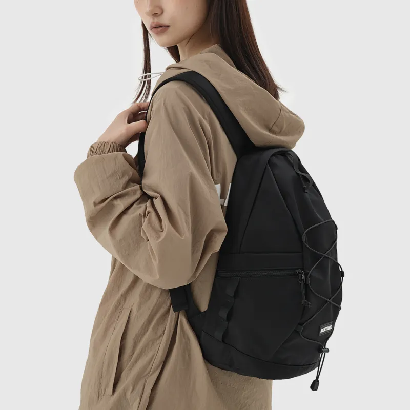 NEXTDAY Nylon Small Backpack Regular Unisex Black-1