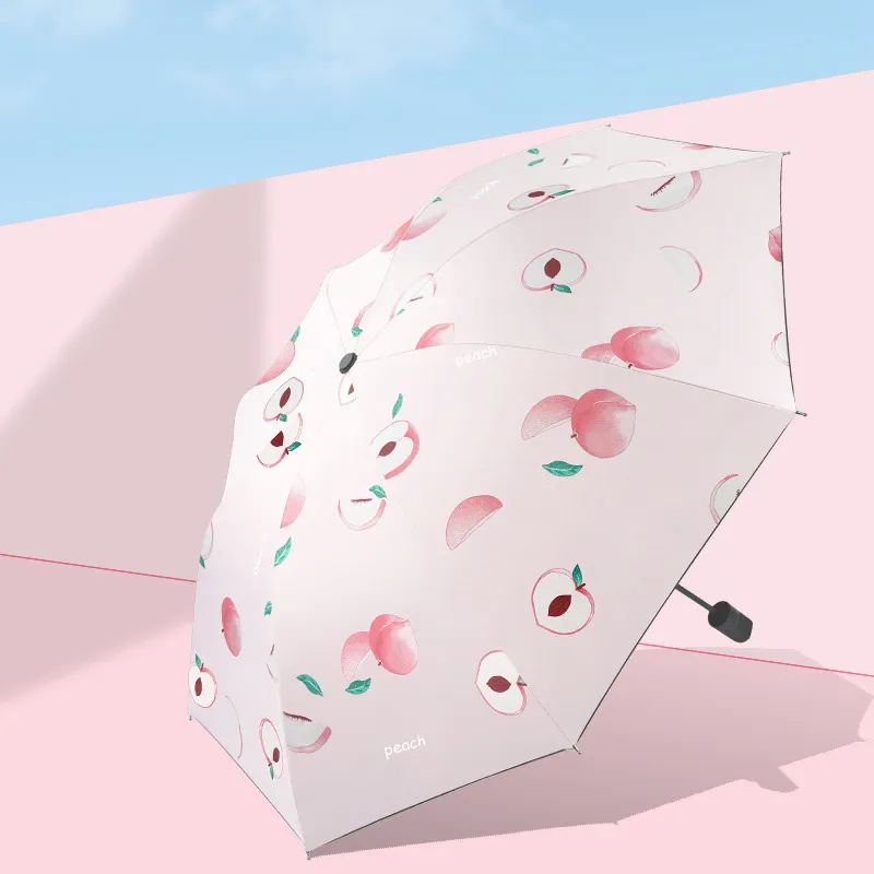 FY UV Protection Sunny And Rainy Dual Use Umbrella Multicolor-10