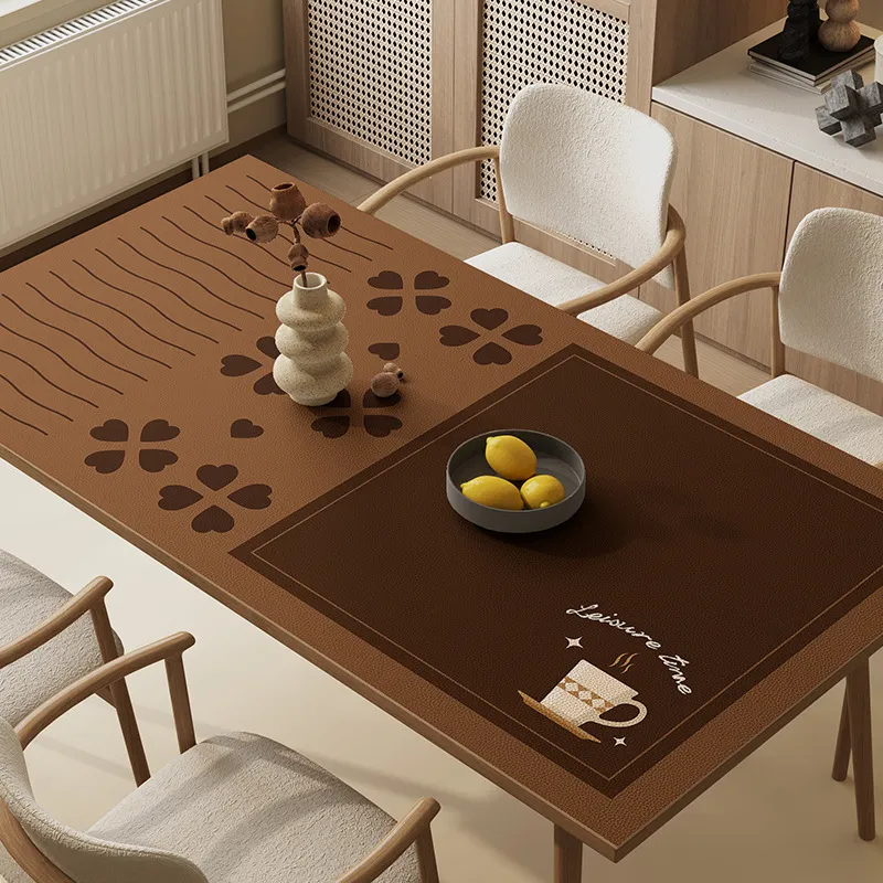 Spinning autumn pie Tablecloths / Table Mats-11