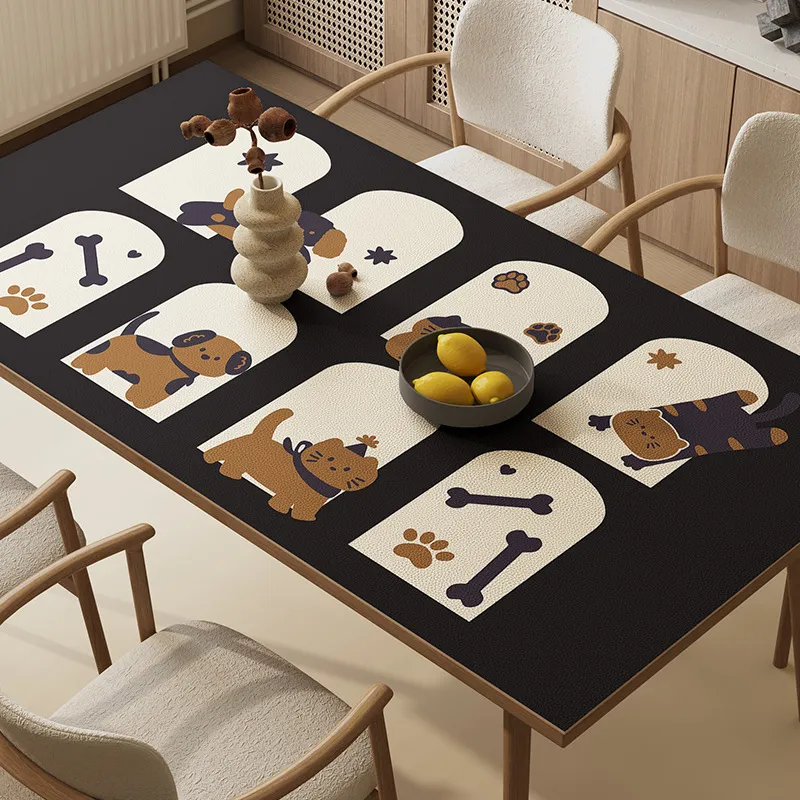 Spinning autumn pie Tablecloths / Table Mats-15