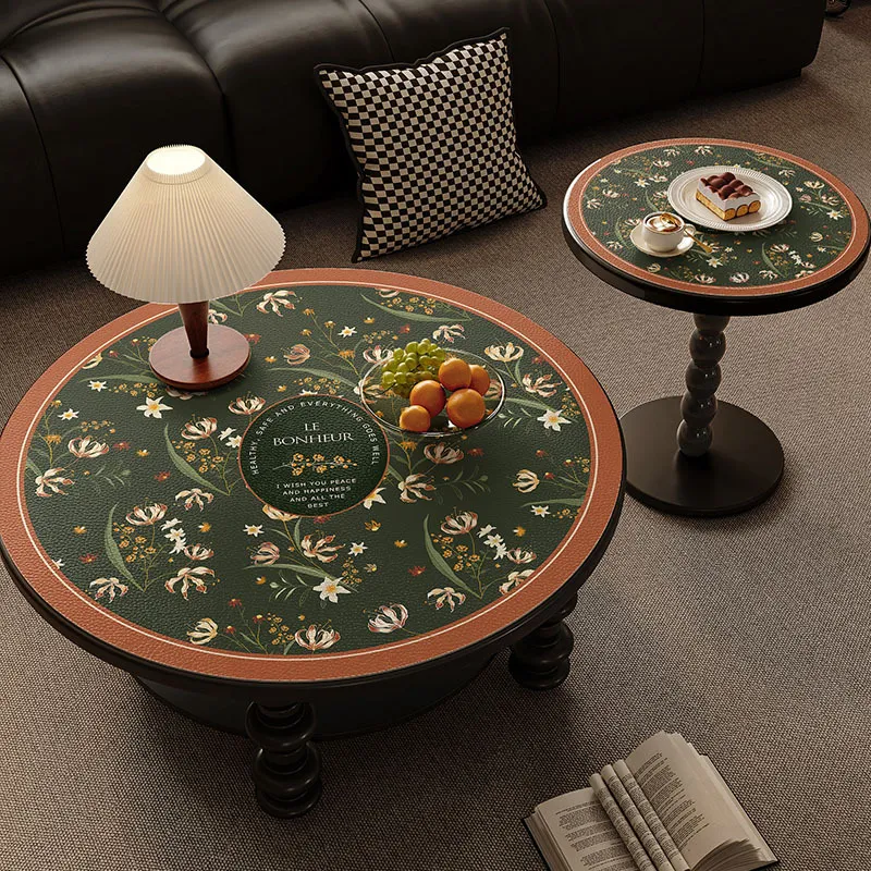 Spinning autumn pie Tablecloths / Table Mats-7