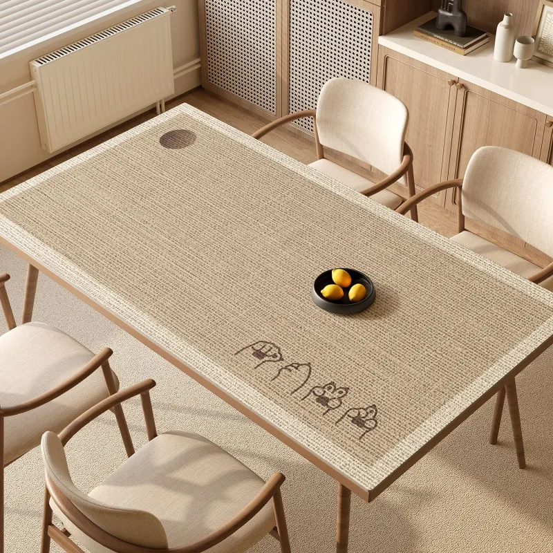 Spinning autumn pie Tablecloths / Table Mats-3