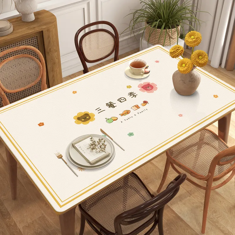 Spinning autumn pie Tablecloths / Table Mats-1