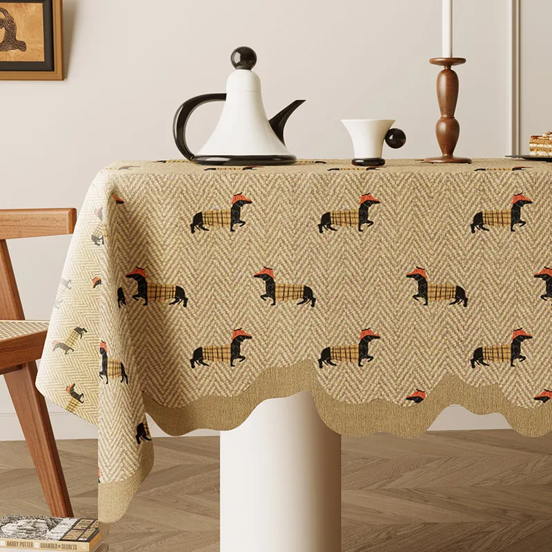 Spinning autumn pie Tablecloths / Table Mats-21