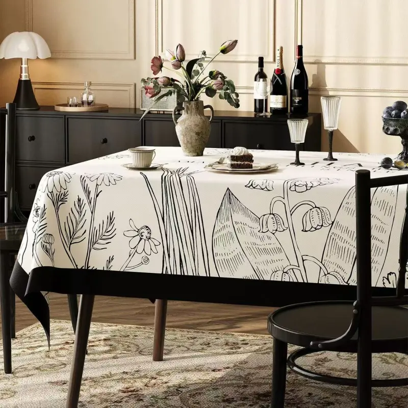 Spinning autumn pie Tablecloths / Table Mats-11