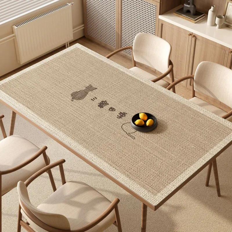 Spinning autumn pie Tablecloths / Table Mats-1