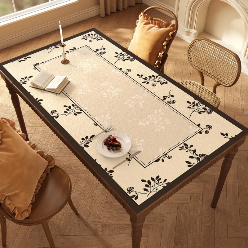 Spinning autumn pie Tablecloths / Table Mats-11