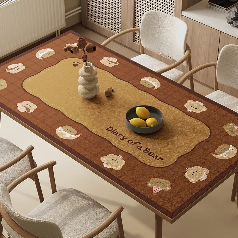 Spinning autumn pie Tablecloths / Table Mats-3