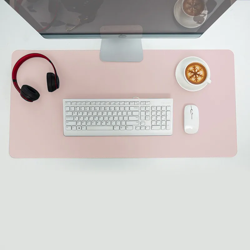 Spinning Autumn Pie Desk Extra Large Leather Cushion Waterproof No Wash Coffee Table Mat For Kids' Study-9