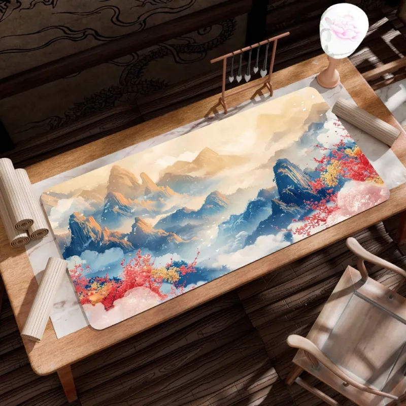 Spinning autumn pie Tablecloths / Table Mats-9