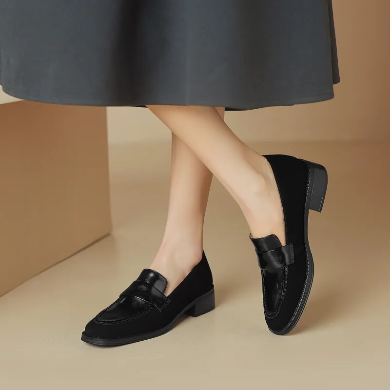 F·LOVES·f Loafers 3cm Women's Black-7