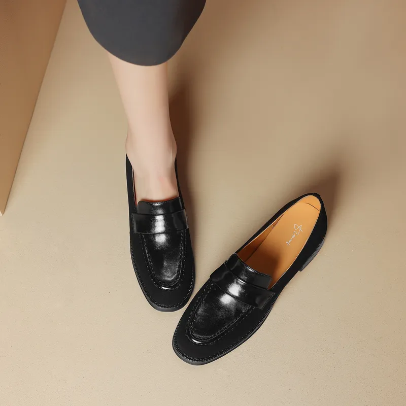 F·LOVES·f Loafers 3cm Women's Black-2