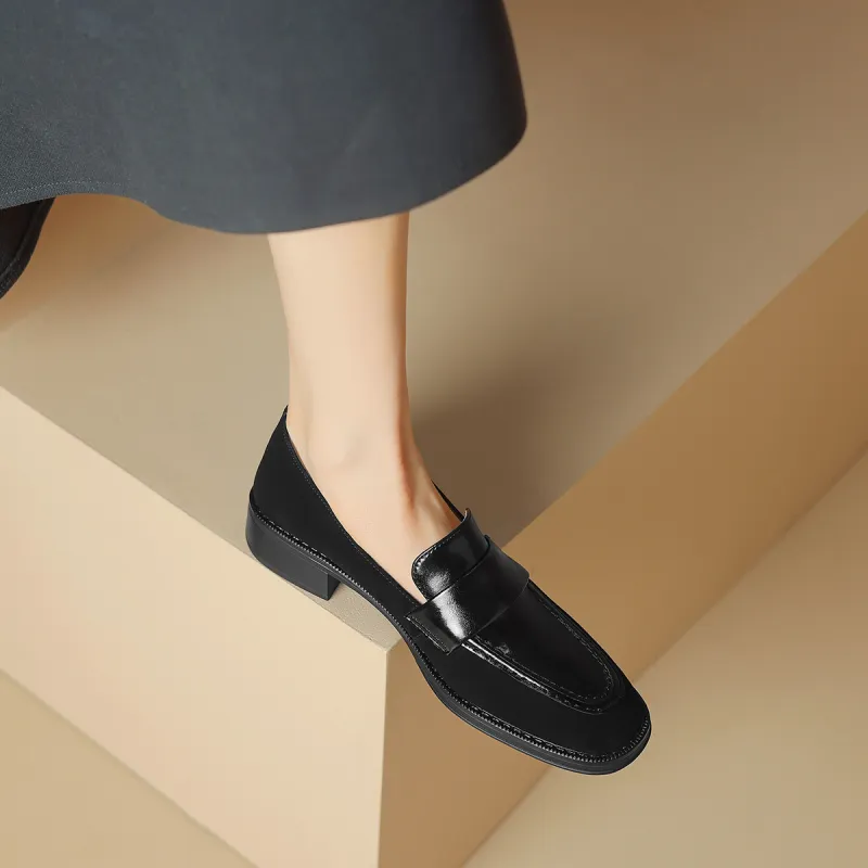 F·LOVES·f Loafers 3cm Women's Black-3