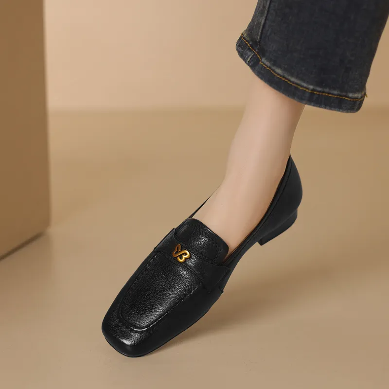 F·LOVES·f Loafers 2cm Women's Black-4