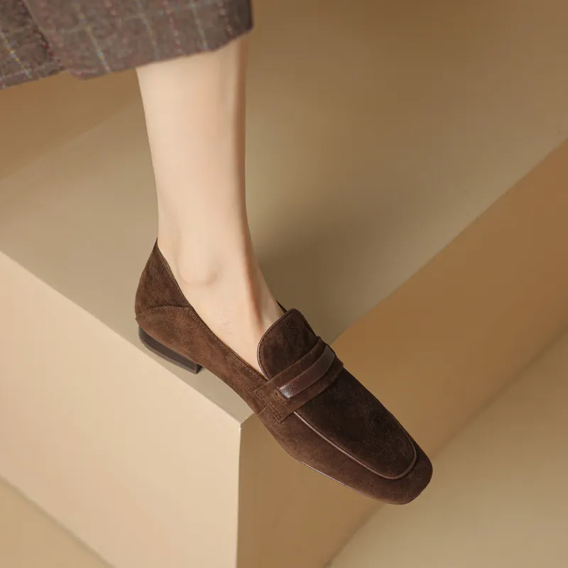 F·LOVES·f Loafers 2cm Women's Brown-1