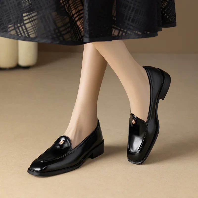 F·LOVES·f Loafers Women's Black-3